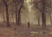 Ivan Shishkin Rain in an Oak Forest china oil painting reproduction